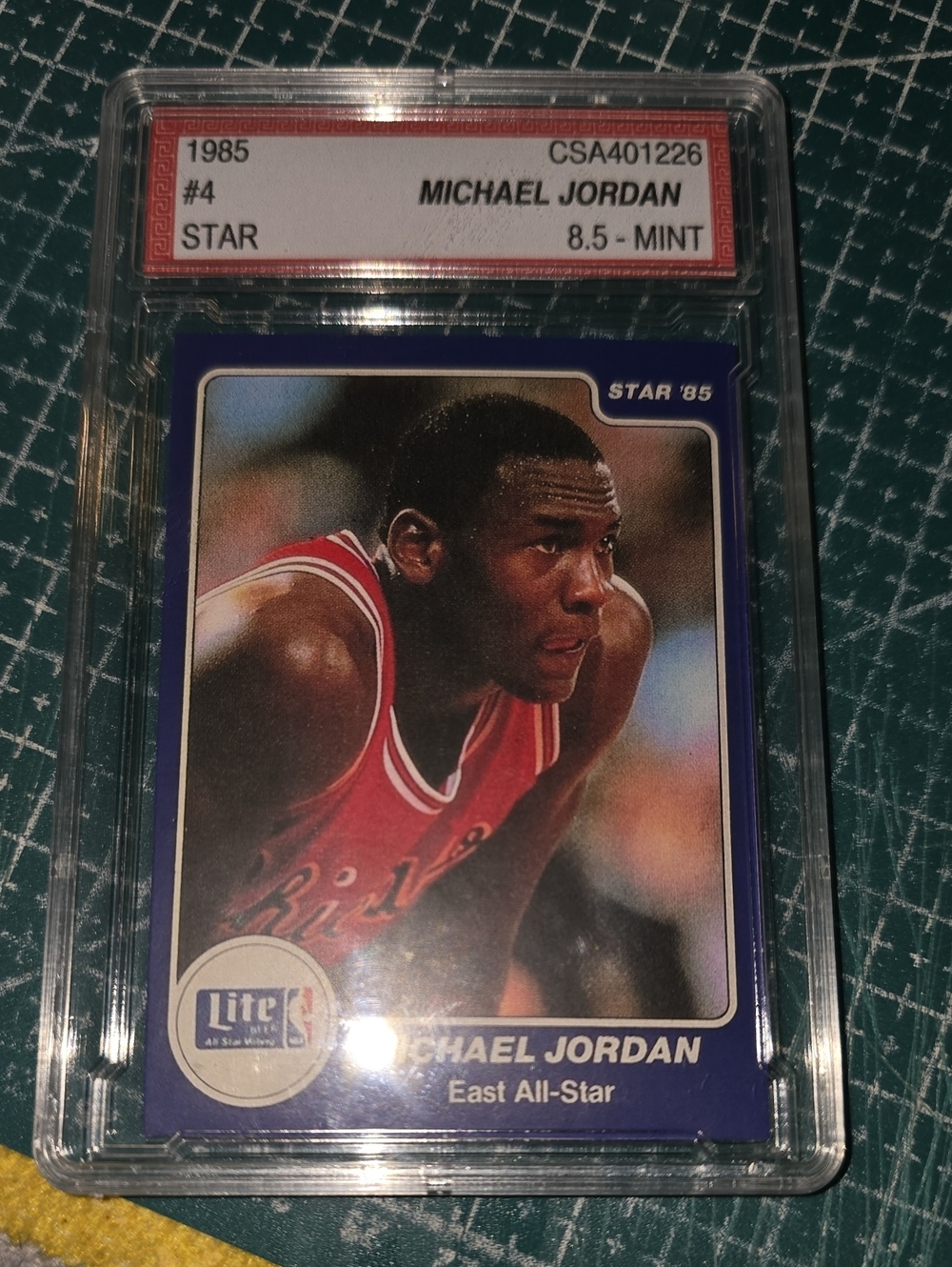 Michael Jordan 1985 All-Star CSA 8.5
